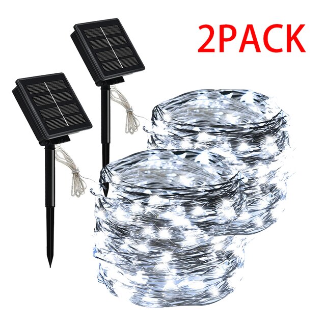 Solar String Fairy Lights 5m 50LED / 30M 300 LED Waterproof Outdoor Garland Solar Power Lamp Christmas For Garden Decoration