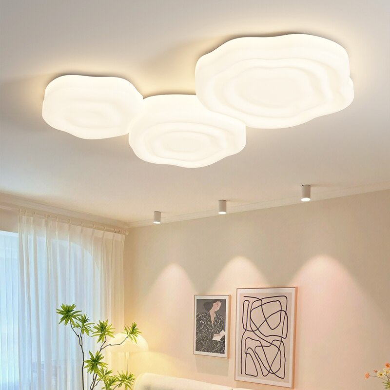 Living Room Main Lights Cloud Ceiling Lamp Modern Simple 2023 New Bedroom Study Children&#39;s Room Warm Indoor Lighting Decor Lamps