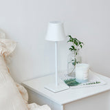  Waterproof Table Lamp USB Power Wireless Desk Light Aluminum Alloy Luxury Modern Bedroom Decors Hotel Restaurant Bar