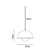 Modern Pendant Light semicircular Nordic color Restaurant hanging ceiling lamp Denmark indoor Living Room bar led Pendant Lamp