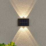Outdoor Solar Garden Light Led Waterproof Decoration Wall Lamp for Fence Porch Country Balcony House Garden Street Lighting