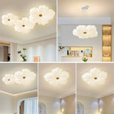 Modern Flower Shape Led Ceiling Lights For Living Room Bedroom Kitchen Island LED Ceiling Lamps Indoor Decoration Lighting Lamp