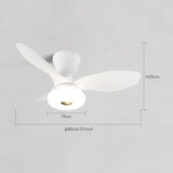 New Nordic bedroom fan light ultra-thin frequency conversion mute restaurant ceiling fan light children&#39;s room bedroom fan lamp