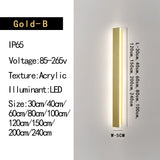 LED Long Wall Lamp，Outdoor，Waterproof，IP65，Garden, Decorative Lighting，Modern，Balcony，Villa，110v 220v