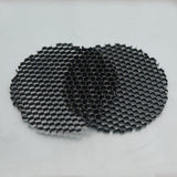 LED  Soft light shade hood downlight spotlight round honeycomb mesh cover black anti-glare anti-dazzling light aluminum