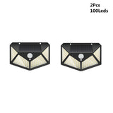 Solar Led Light Outdoor Lamp PIR Motion Sensor LED Wall Lights Sconce Waterproof Solar for Garden Street Lamp Outdoor Lighting