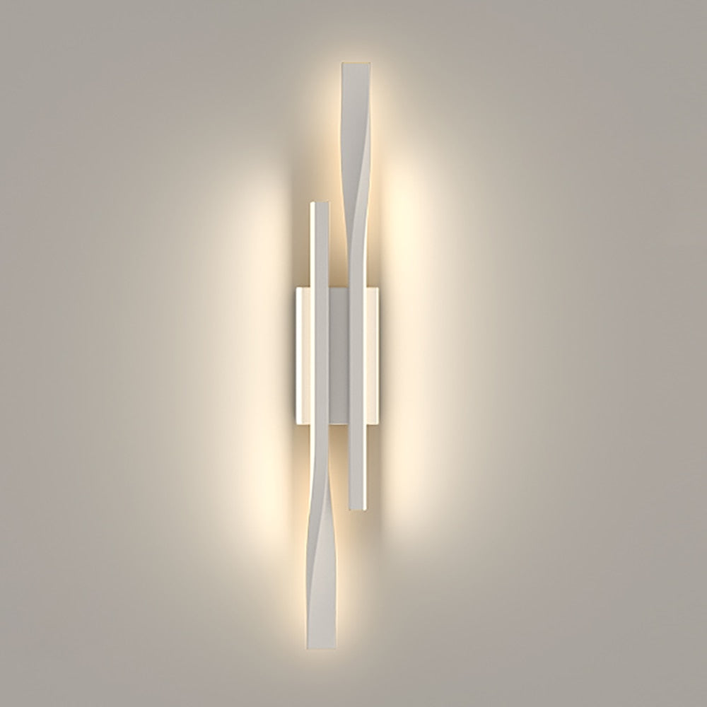 Long strip wall lamp light luxury creative room bedroom bedside lamp simple modern Nordic living room TV wall lamp