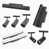  Modern Magnetic Track Lights Embedded LED Spotlight Downlight Living Room Without Main Light Lighting Grille Lamp Series