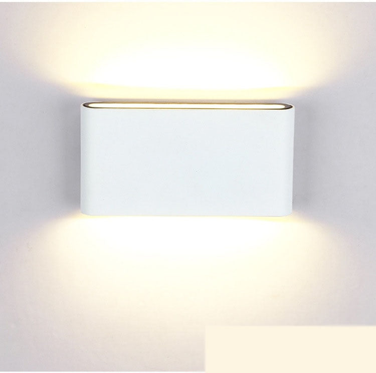 LED Outdoor Wall Lamp Aluminum Balcony Surface Mounted Cube Garden Porch Light Indoor &amp; Exterio IP65 Waterproof Modern Bulbs