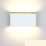 LED Outdoor Wall Lamp Aluminum Balcony Surface Mounted Cube Garden Porch Light Indoor &amp; Exterio IP65 Waterproof Modern Bulbs