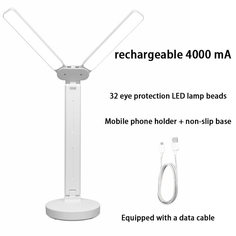 Xiaomi Youpin Reading Lamp LED Desk Lamp USB Charging Port Warm White Light Adjustable Brightness MultiAngle Switching Home Lamp