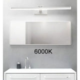 L40cm L60cm L70cm L90cm L110cm LED Wall Lamp Bathroom Mirror Light Waterproof Modern Acrylic Wall Lamp Bathroom Lights AC85-265V