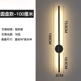Nordic Strip LED Wall Lights Aluminum Wall Lamp Living Room Sofa Background Wall Decor Lamps Bedroom Bedside Lighting Fixtures