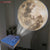Aurora Moon Galaxy Projection Lamp Creative Background Atmosphere Night Light Earth Projector Photography Lamp for Birthday Gift