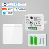 Tuya WiFi Smart Switch For Lighting RF 433Mhz Wireless Switch 86 Wall Panel Smart Home Timer Voice Control Google Home Alexa