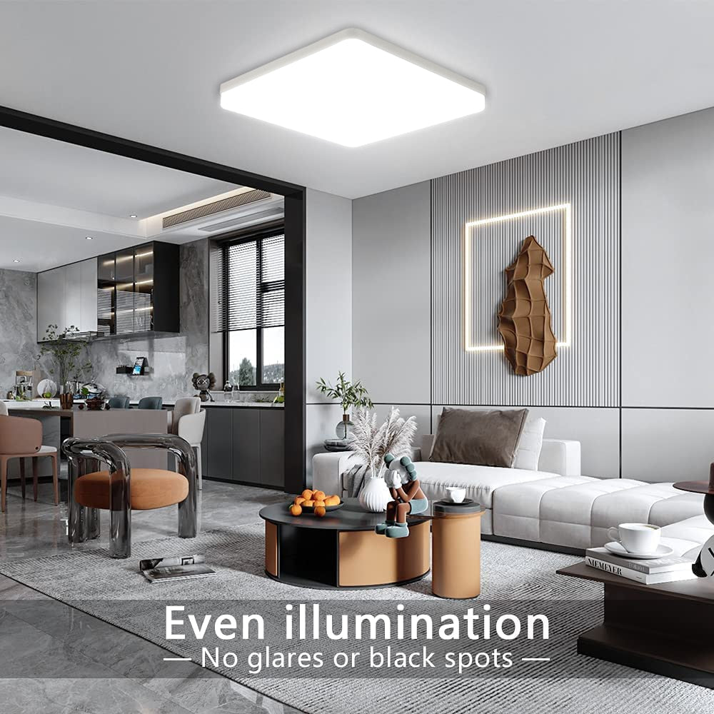 New Round /Square LED ceiling lights 18W 24W 36W 48W Cold Warm Natural light LED fixtures ceiling lamps for living room Bathroom