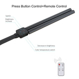 LED Clip Remote Control Desk Lamp Architect Table Lamp for Home Office Lighting 5 Color Modes and 5 Dimmable