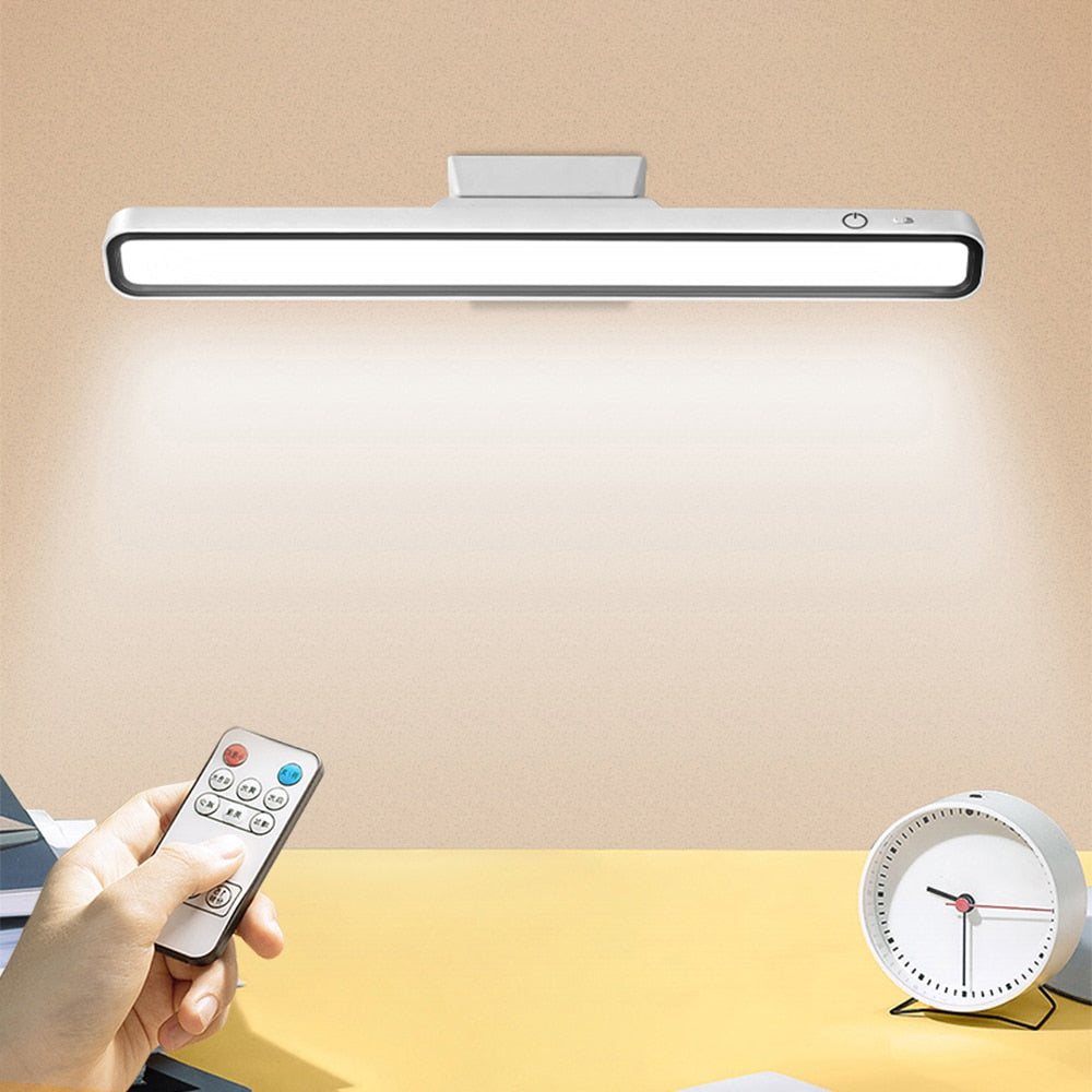 Desk Lamp LED USB Rechargeable Lamp Hanging Table Lamp Magnetic Steple ...