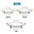 LED Downlight 3W 5W 7W 9W 12W Recessed Ceiling Led Spot 220V Led Light Spotlights Indoor Lighting Warm White Cold White