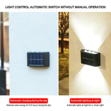 Solar Light Waterproof Solar Led Light Outdoor Sunlight Lamp for Garden Street Landscape Balcony Decor Solar Wall Lamp Outdoor