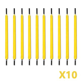 10pcs Edison Bulb LED Filament Lamp Parts 38mm DC3V DC12V LED Bead Incandescent Light Accessories Diode for holiday lighting DIY