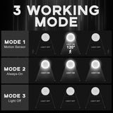 Plutus-Quinn 1000mAh 10 LED Wireless Night Lights With Motion Sensor Wall Light For Bedroom Kitchen Cabinet Corridor Night Lamp