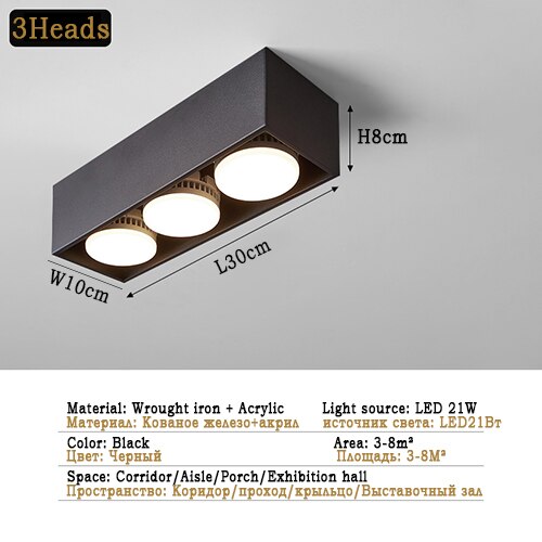 Modern Small LED Ceiling Light Aisle Ceiling Lamp Indoor Lighting Fixtures Bedroom Living Room Hallway Balcony Aisle Office Lamp