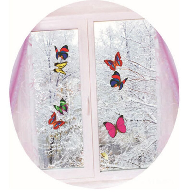 Hot Selling LED Colorful Changing Butterfly Glowing Wall Decals Night Light Lamp Home Decor DIY Fridge Magnets Party Desk Sticke