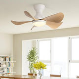 Modern Black White Low Floor DC Motor 32W Ceiling Fans With Remote Control Simple Ceiling Fan Without Light Home Fan 220V 110V