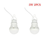 LED Lantern Portable Camping Lamp Mini Bulb 5V USB Power Book Light Reading Student Study Table Lamp Super Birght for Outdoor