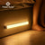 Plutus-Quinn LED Night Lights Wireless Motion Sensor Wall Light USB Rechargeable Kitchen Cabinet Corridor Night Lamp For Bedroom