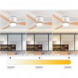 Modern Led Ceiling Fans With Lights Ceiling Light Fan Lamp Ceiling Fan With Remote Control Decorative BedroomHome 220v