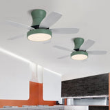 Modern Ceiling Fan Lamp with Led Light for Dining Living Room Kitchen Wood Nordic Suction Fans Remote Control ventilador