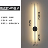Nordic Strip LED Wall Lights Aluminum Wall Lamp Living Room Sofa Background Wall Decor Lamps Bedroom Bedside Lighting Fixtures