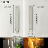 Portable LED Lights USB Night Light Room Decor Mini Table Desk Lamp Flashlight for Power Bank Laptop Camping Reading Lightiing