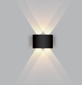 LED Wall Light IP65 Waterproof Outdoor Fence Garden Aluminum IP20 ABS Indoor Fashion Lamp For Living Room Stairs Corridor