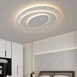 Minimalist Led Living Room Ceiling Lamp Modern Simple Home Atmosphere Master Bedroom Lamp Design Sense Ring Indoor Lighting Lamp