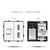  Wall Light Switches Glass Panel Parts White USB Sockets Function Parts  DIY EU CAT5 TV Sockets Power Outlet Parts