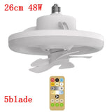 for Smart Ceiling Fan with Remote Control B22 to E27 Converter Base/1m E27 Cable