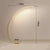 Nordic Arc Shape Floor Lamp Modern Led Dimmable Remote Control Standing Light For Living Room Bedroom Study Decor Lighting