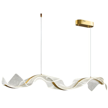 Modern LED Novelty Chandelier lighting Dining Room Kitchen Island Acrylic Long Hanging Lamp Restaurant Bar Lobby Deco Luminaires