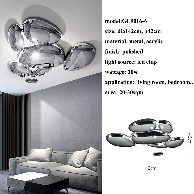 Modern Water Drop Led Ceiling Lights Living Dining Room Led Ceiling Chandeliers Lighting Home Decor Cafe Ceiling Lamp Luminaire