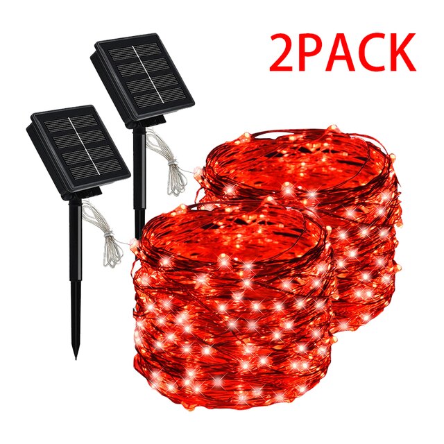 Solar String Fairy Lights 5m 50LED / 30M 300 LED Waterproof Outdoor Garland Solar Power Lamp Christmas For Garden Decoration