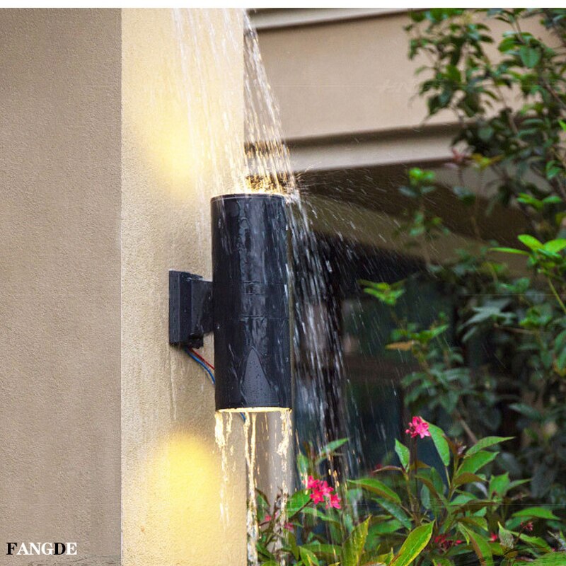 Waterproof Home Decor 6W 12W 18W 220 230V COB LED Wall Lamp Wall Light for Indoor Outdoor Porch Street Path Lighting