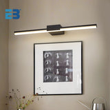 Led Wall Lamp Bathroom Vanity Light 40cm 55cm AC85 - 265V Indoor Modern Wall Sconces Mirror Wall Light Fixtures Black White