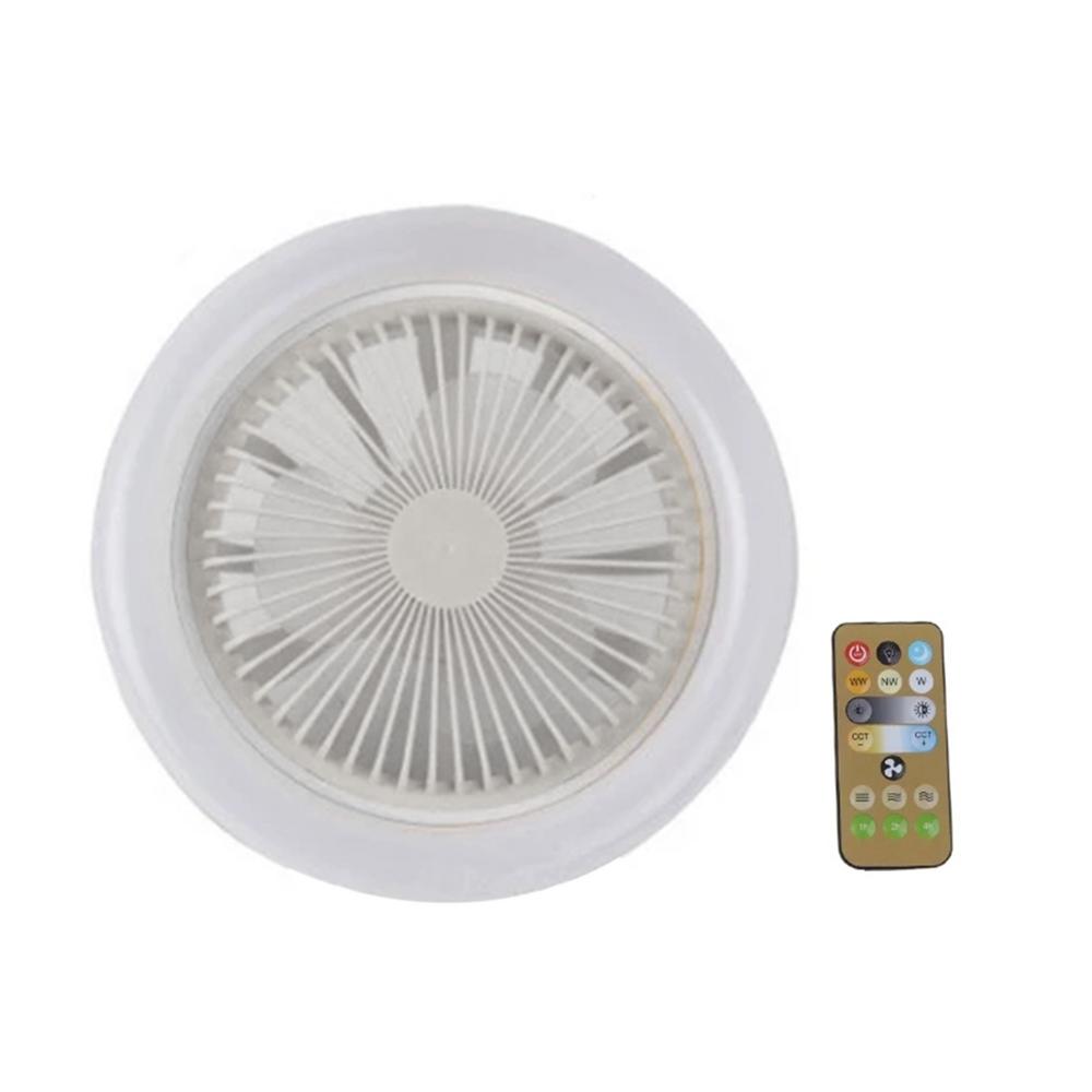 30W Ceiling Fan With Integrated Lights Remote Control Ceiling Lighting Fan Lamp Bedroom Living Room Switch Control Home Lamps