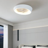 Modern Bedroom Whiite Ceiling Fans Metal Ceiling Lights Nordic Minimalism Led Mounted Lamp Fixtures Home Decor Lustre Luminarias