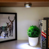 LED Night Light Wall Lamps 3LED Wireless Touch Lamp Car Small Night Lamp Hand-Pressing Closet Cabinet Home Night Lighting