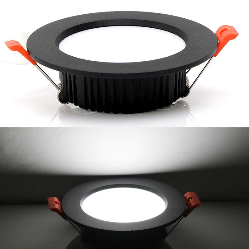 LED Downlight 12W 15W 18W 9W AC220V 5W 7W 110V Recessed Spot Thick Aluminum Lighting Bedroom Kitchen