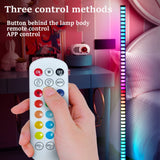 2022 NEW 1.2M Led Floor Light RGB Smart Rhythm Light Bar Remote APP Control Led Music Bar Light 45LED Sound Control Lamp Party